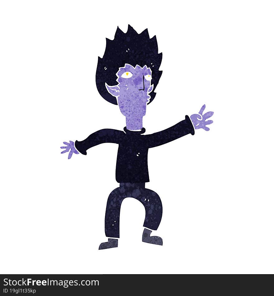 cartoon vampire