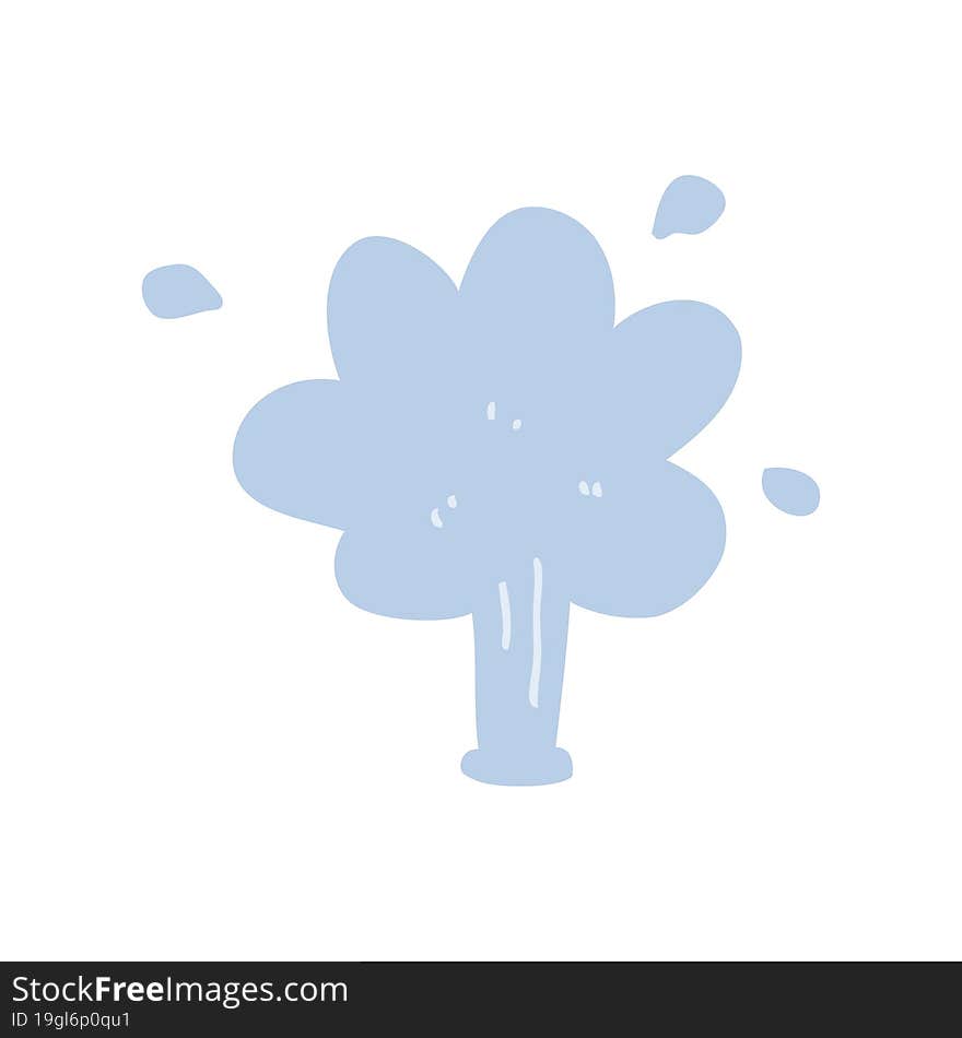 cartoon squirting water