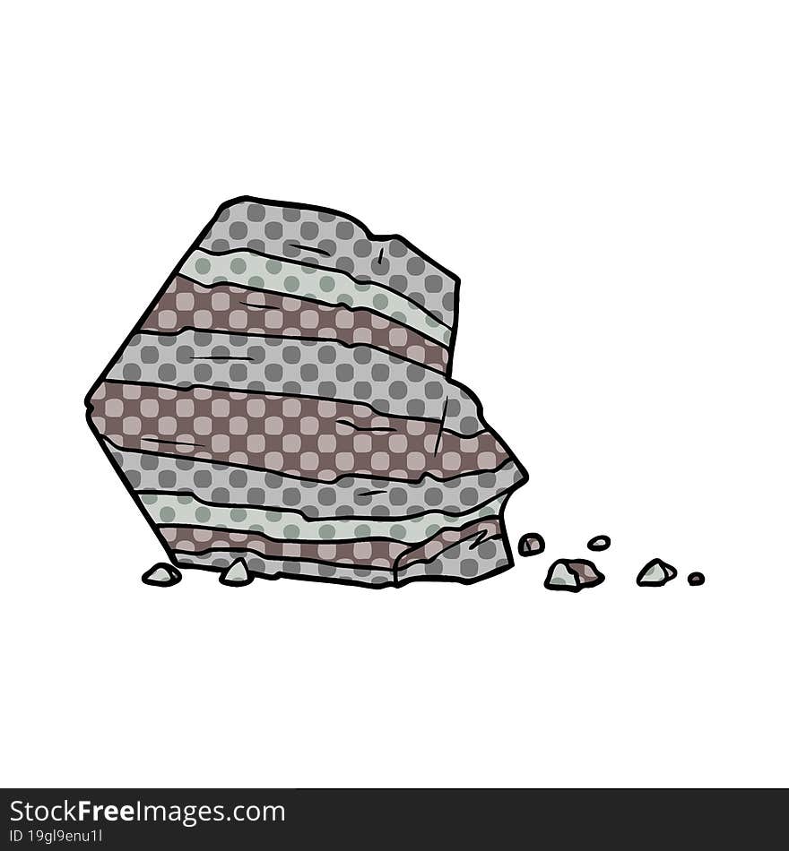 cartoon large rock. cartoon large rock