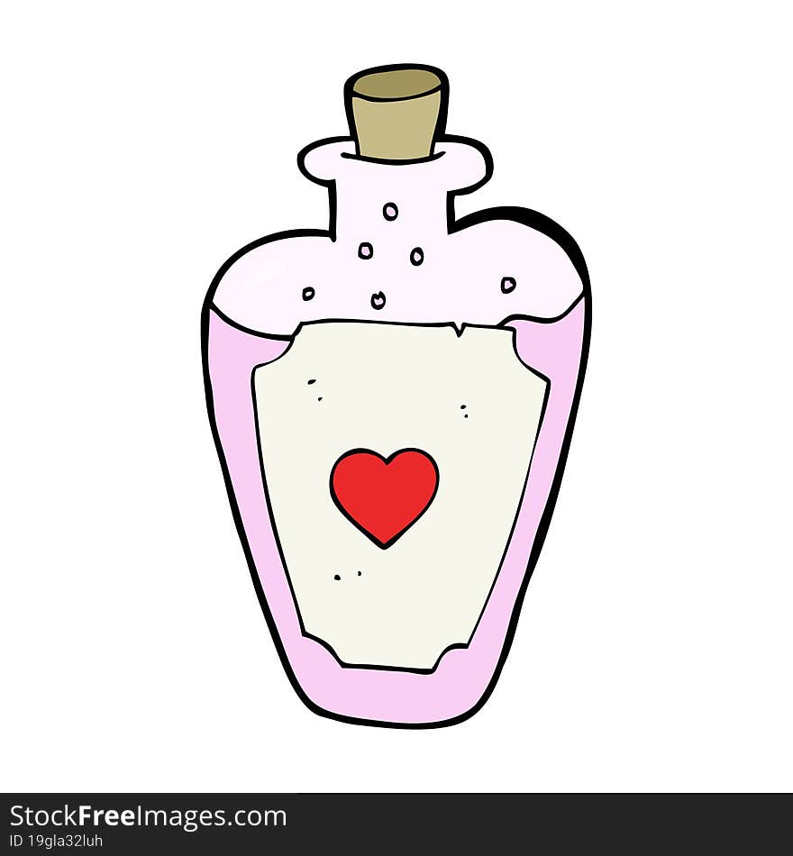 Cartoon Love Potion