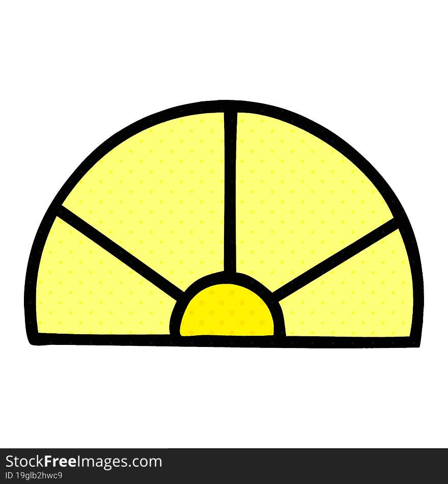 comic book style cartoon of a math equipment