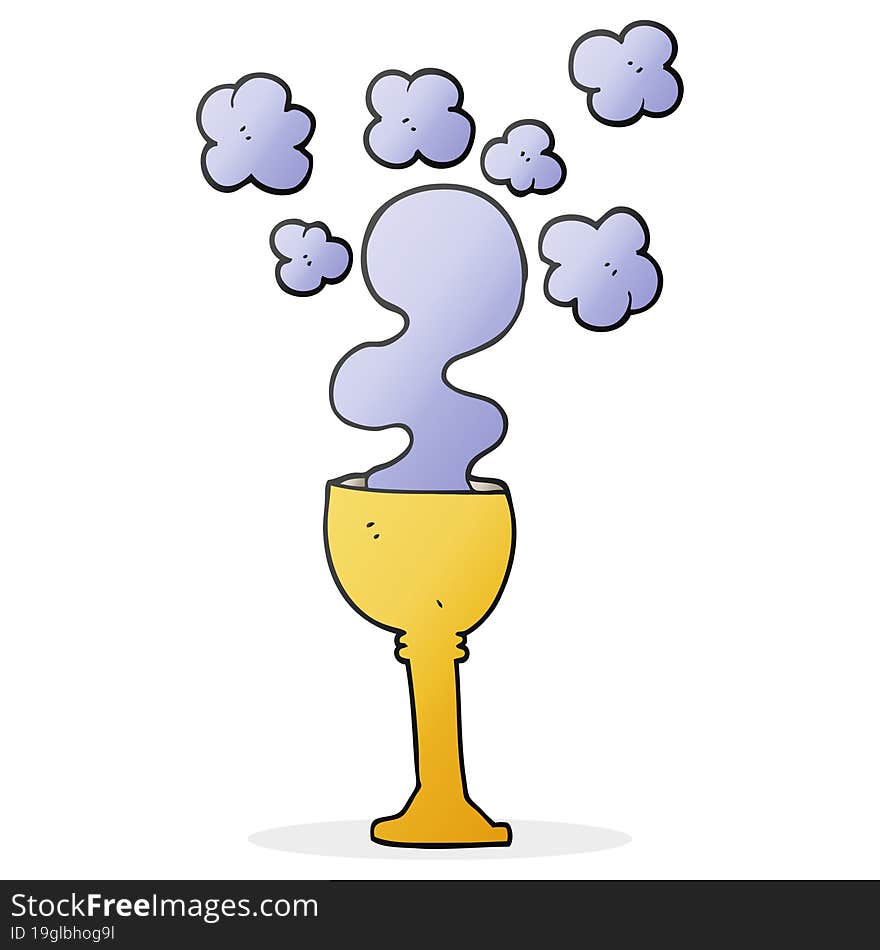 Cartoon Spooky Halloween Goblet