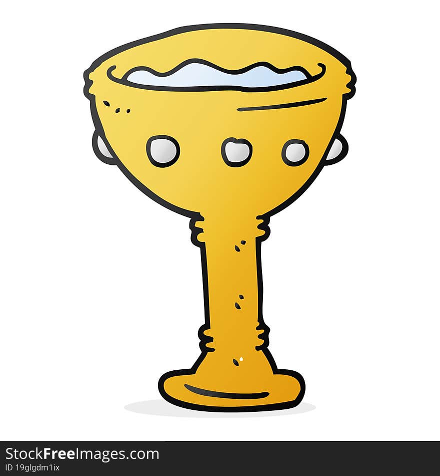 cartoon goblet