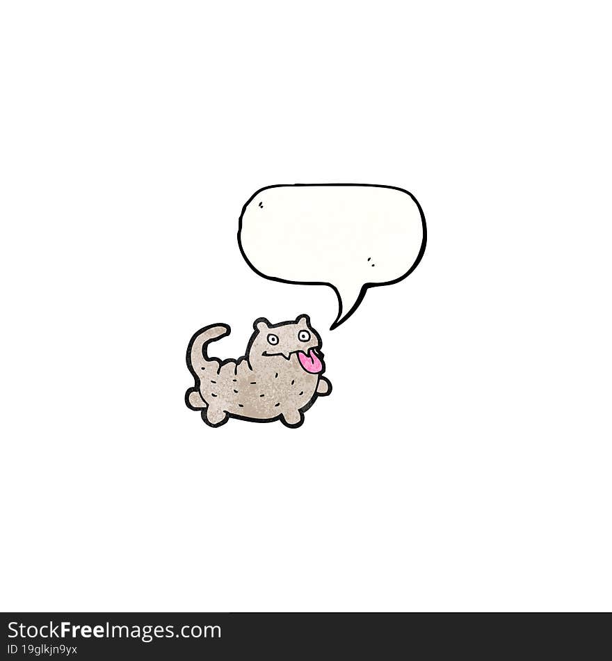 Funny Cartoon Cat