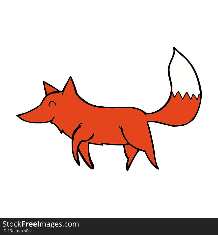 cartoon wolf