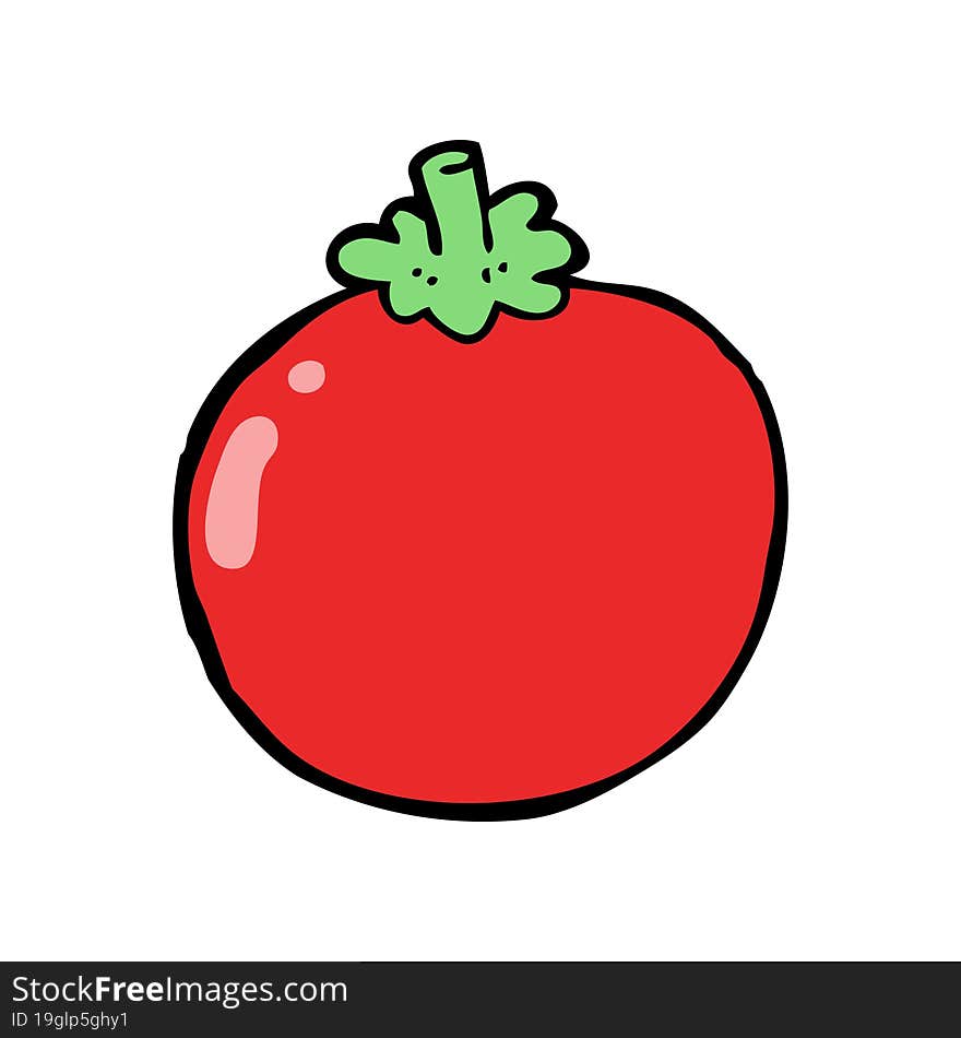 Cartoon Tomato