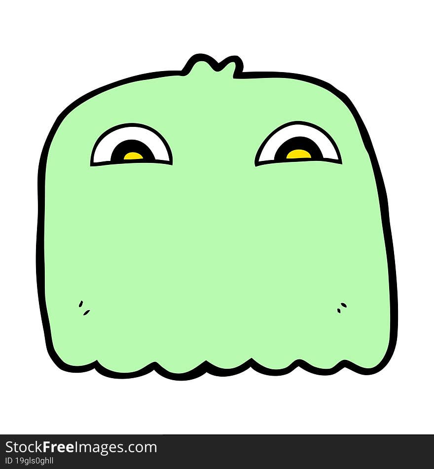 cartoon ghost