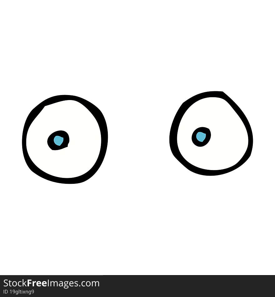 cartoon eyes