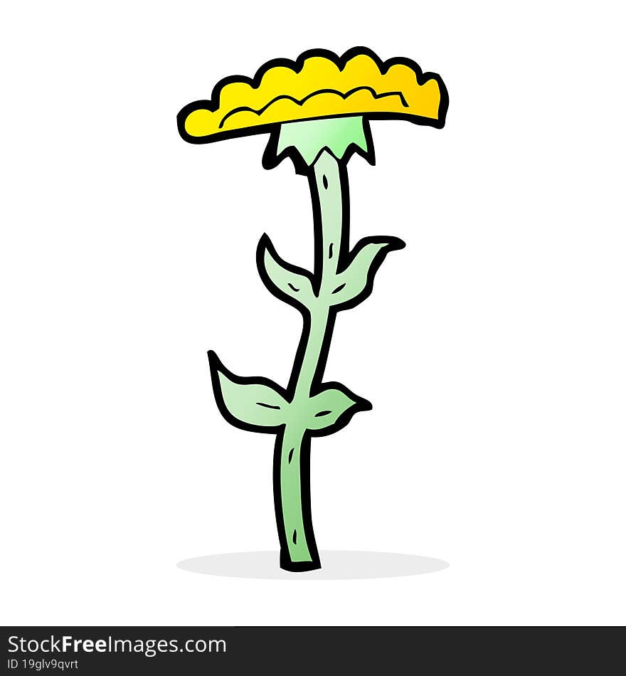 cartoon flower