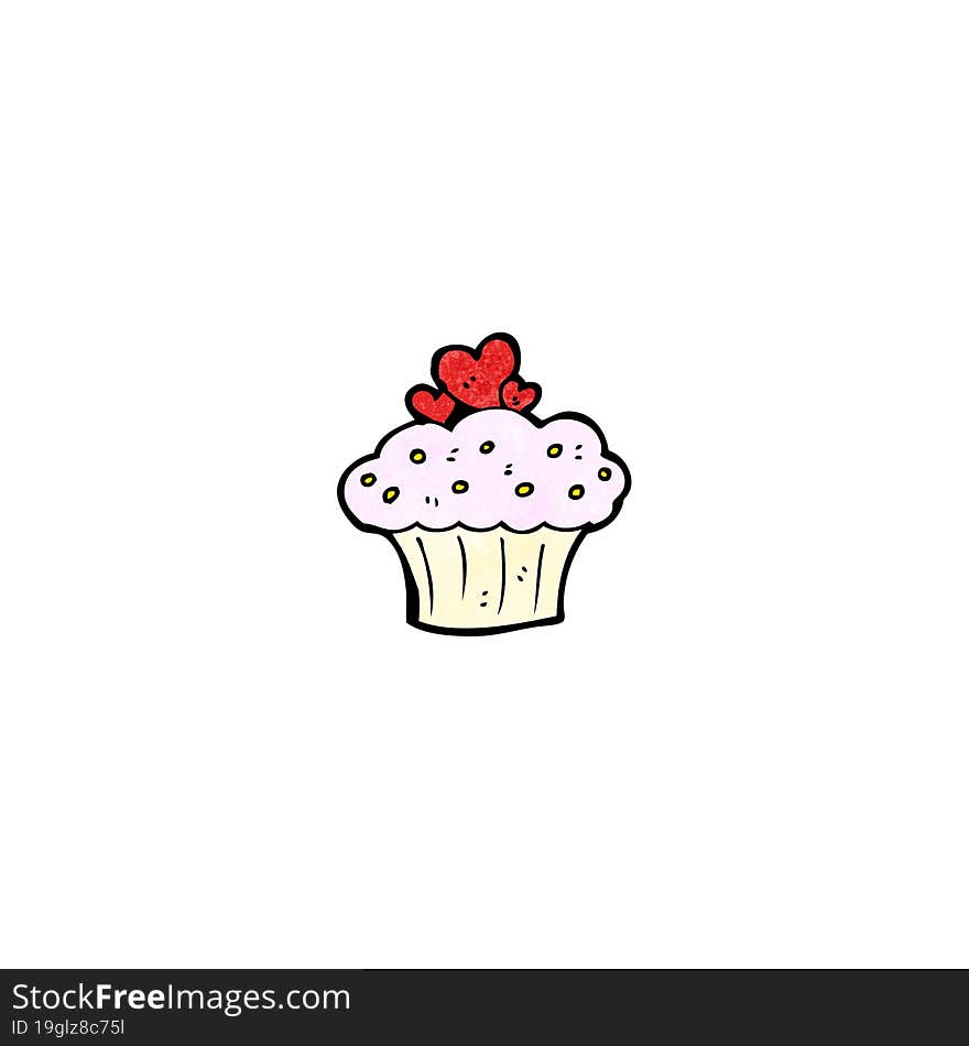 cartoon cupcake