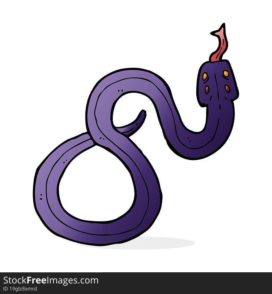 Cartoon Snake