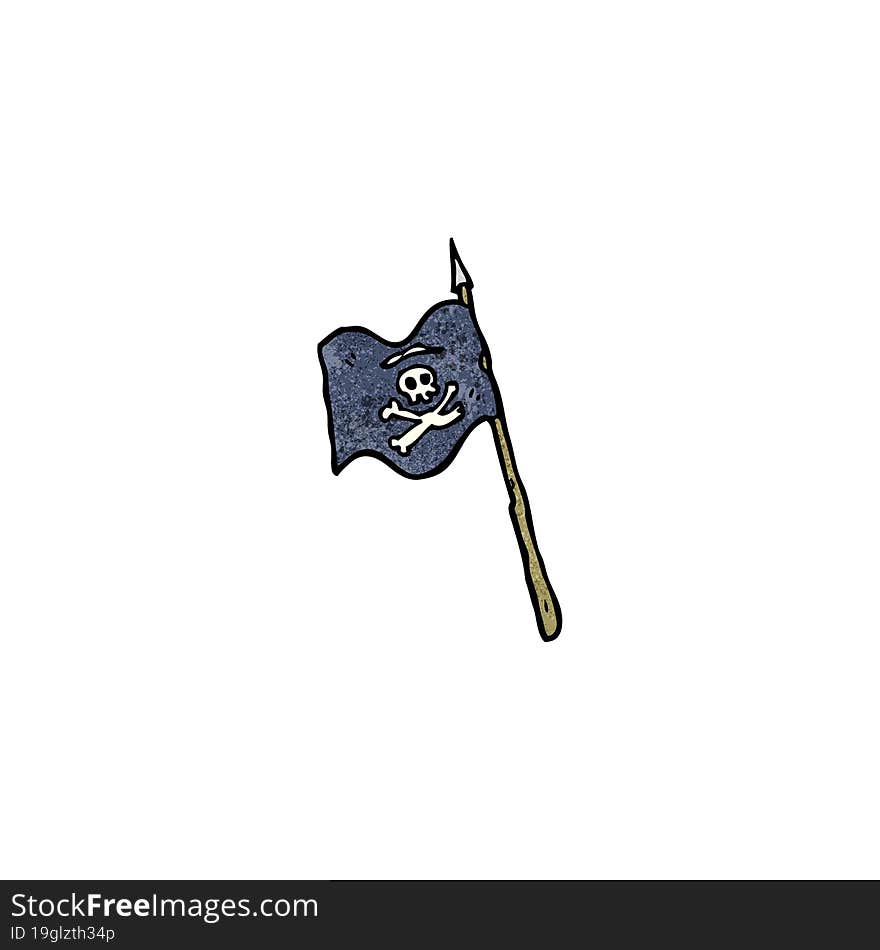 cartoon pirate flag