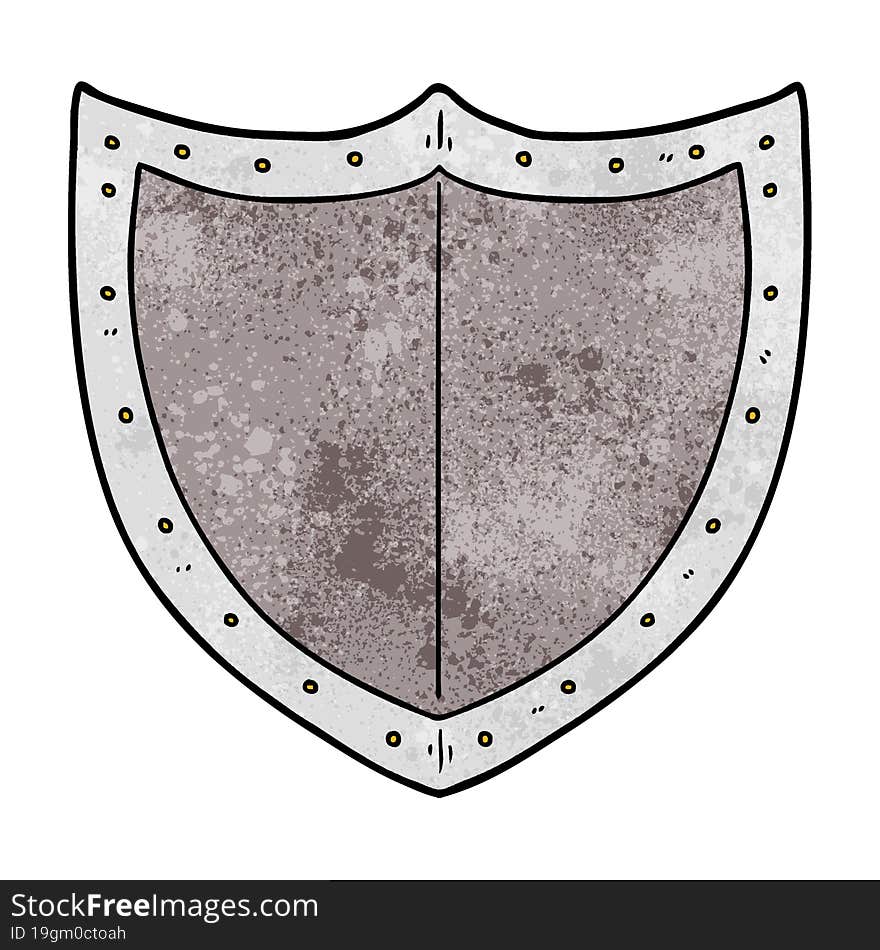 cartoon shield. cartoon shield