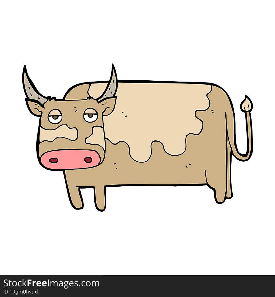 cartoon cow