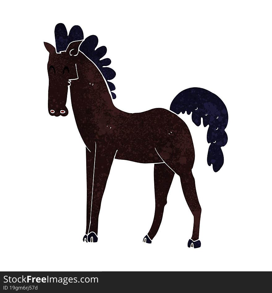 Cartoon Horse