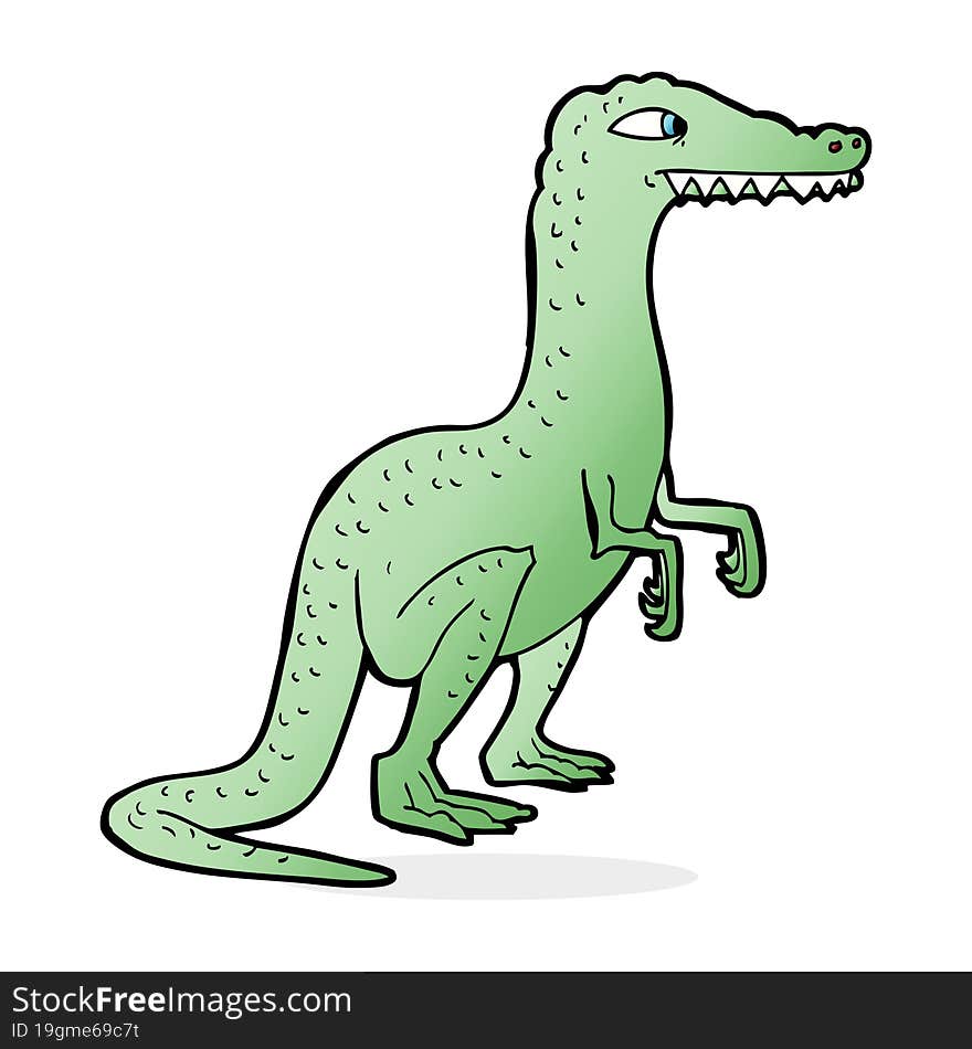 cartoon dinosaur