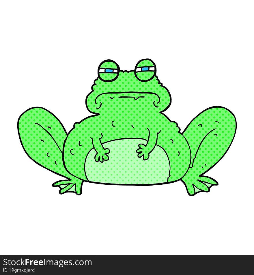 cartoon frog