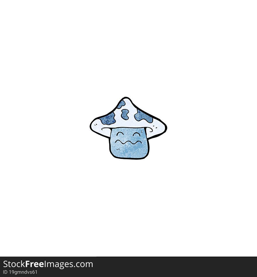 Mushroom Cartoon Character