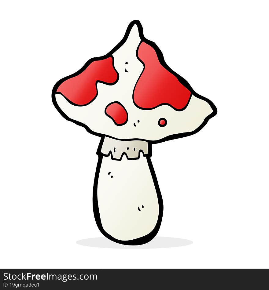 Cartoon Toadstool