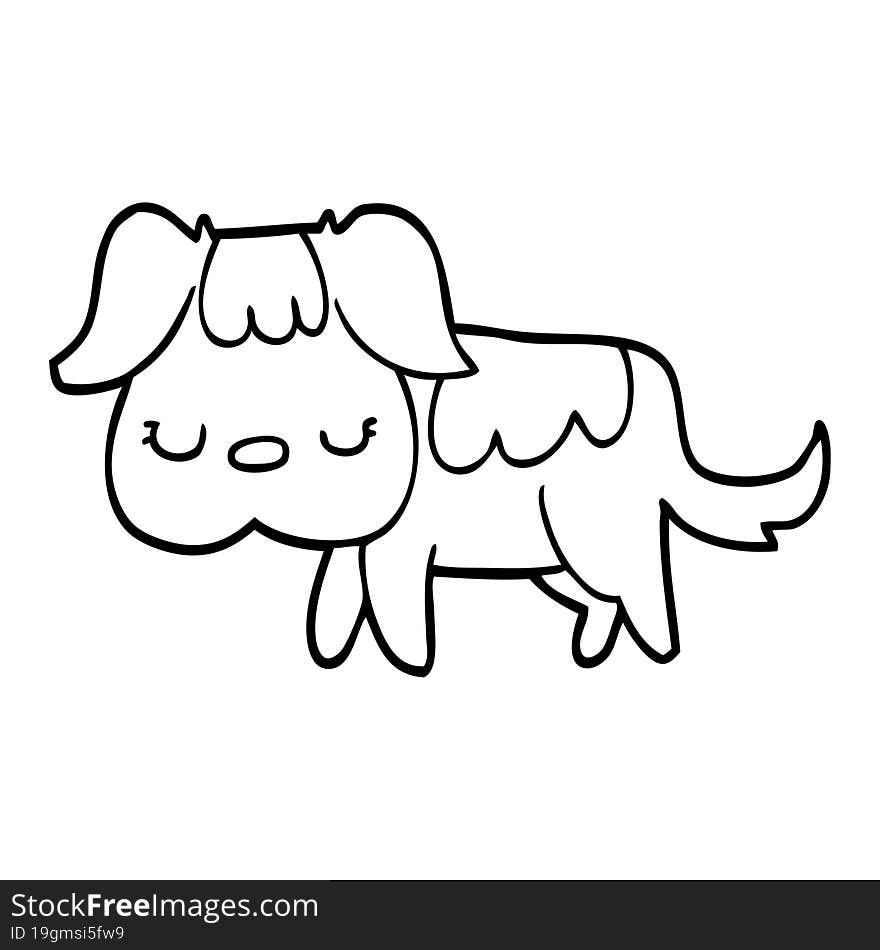 cartoon dog