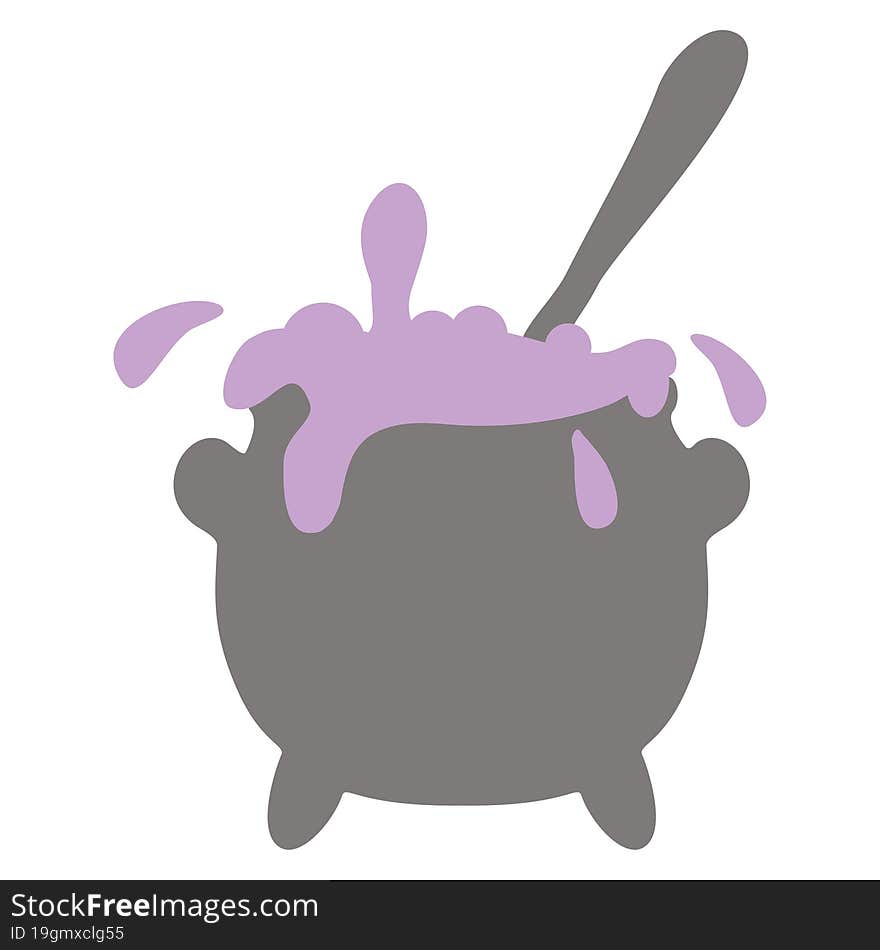 bubbling cauldron