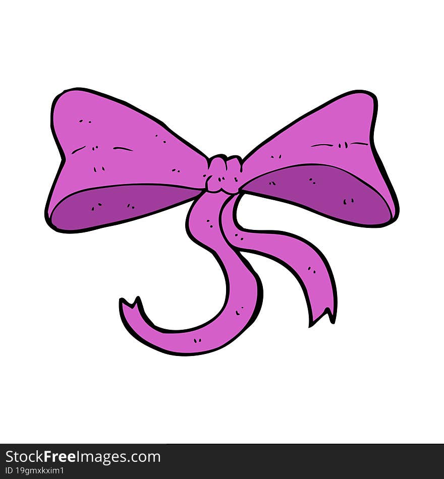 cartoon bow