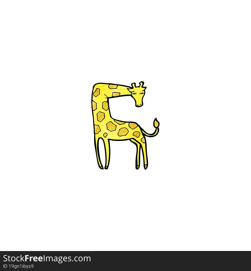 Cartoon Giraffe