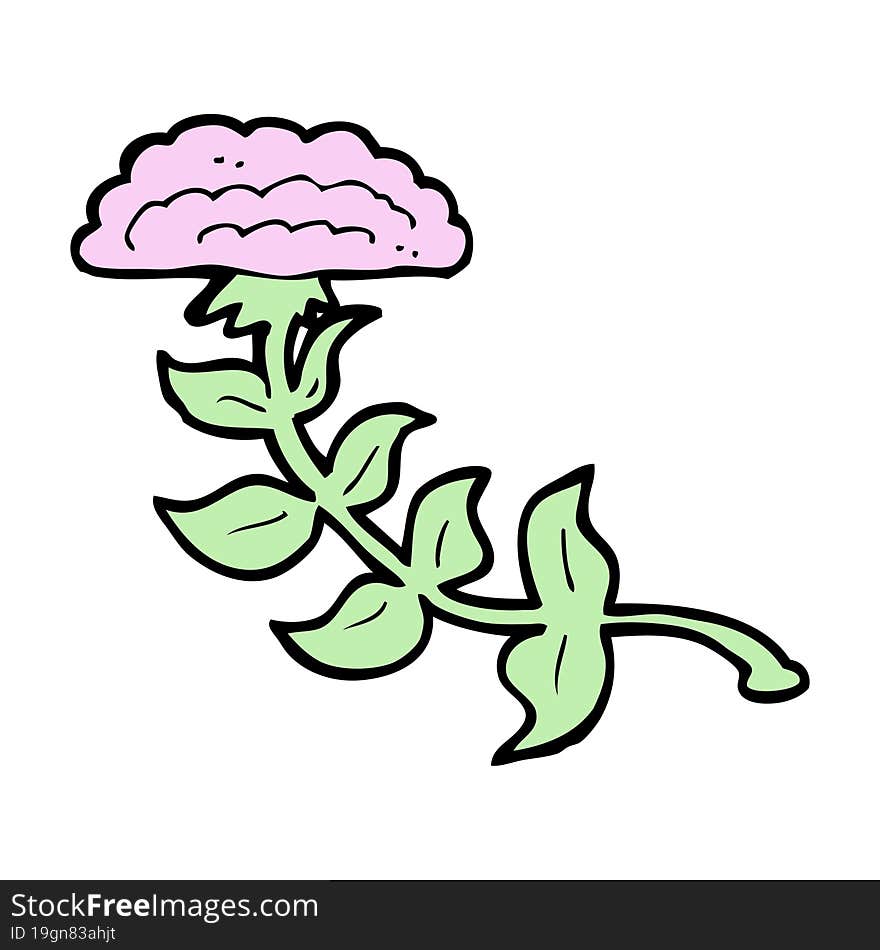 cartoon flower