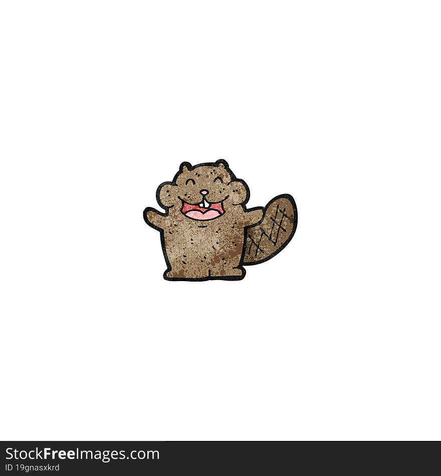 cartoon beaver