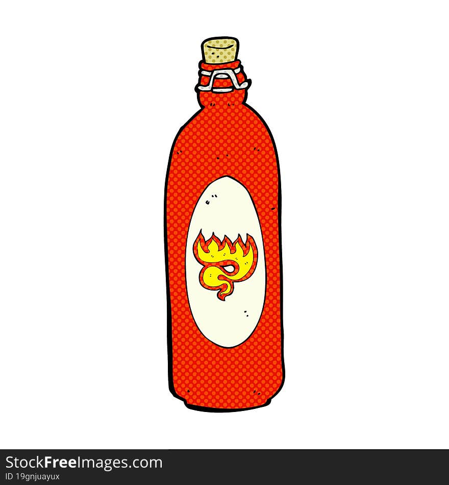 cartoon hot sauce