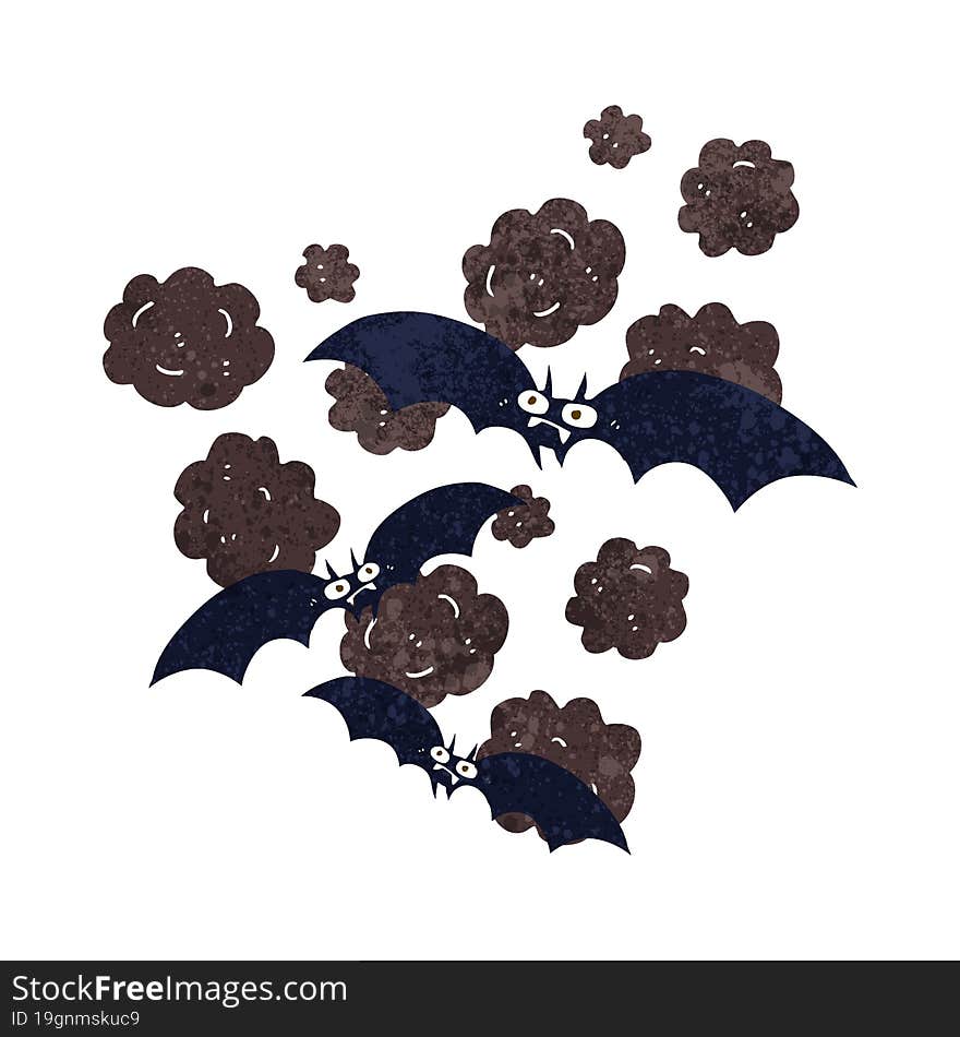 cartoon vampire bats