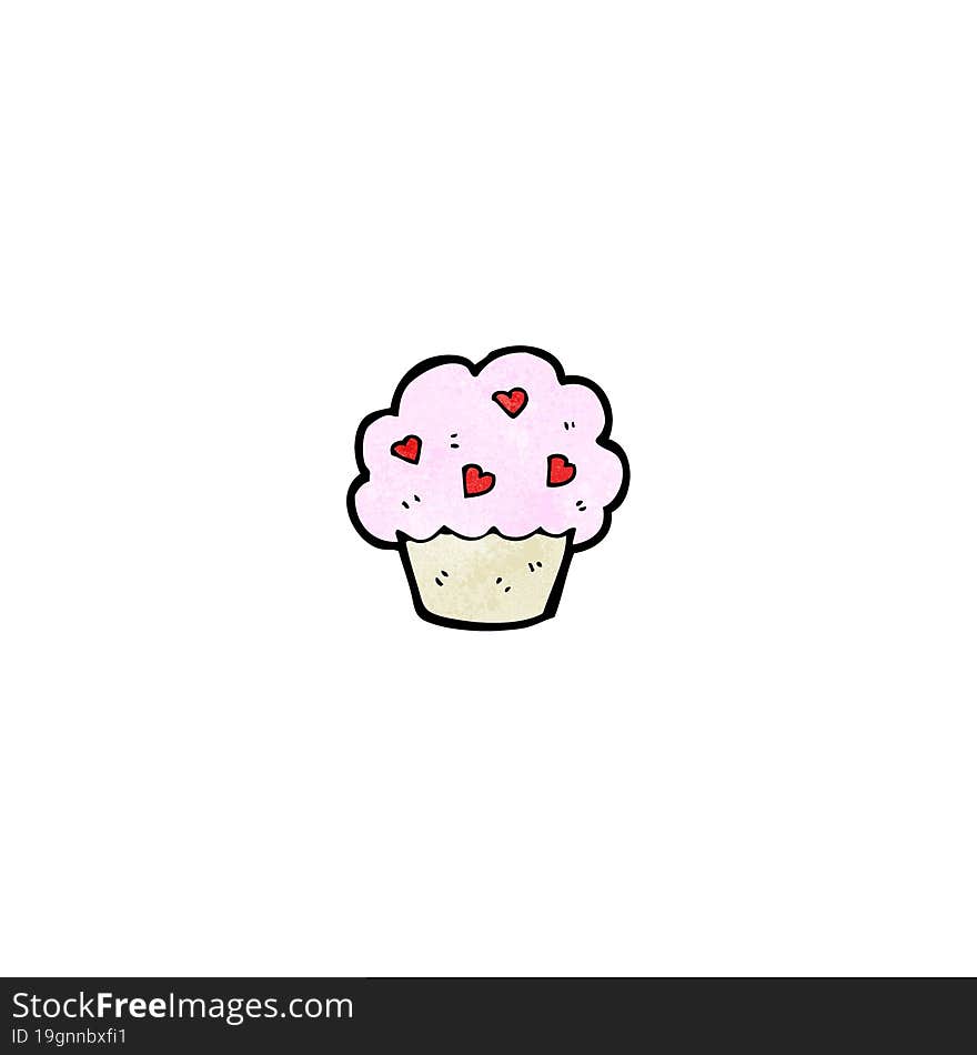 cartoon cupcake