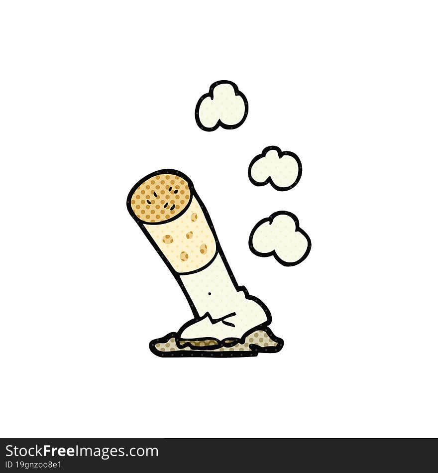 Cartoon Cigarette