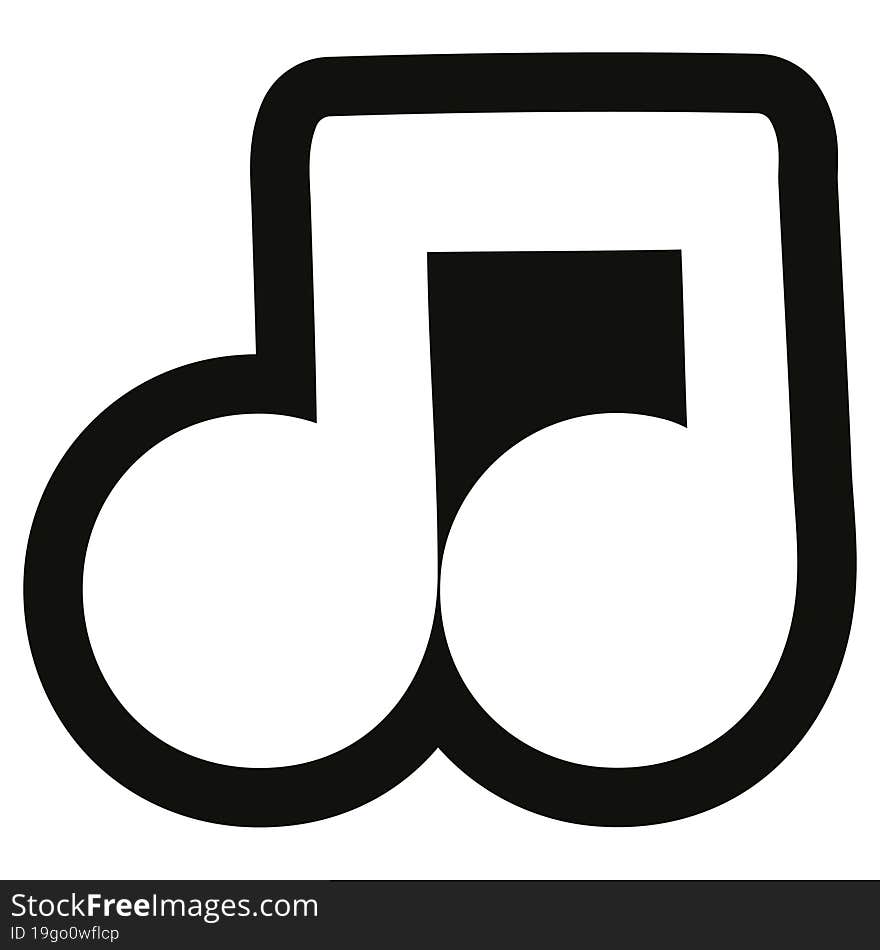 musical note icon