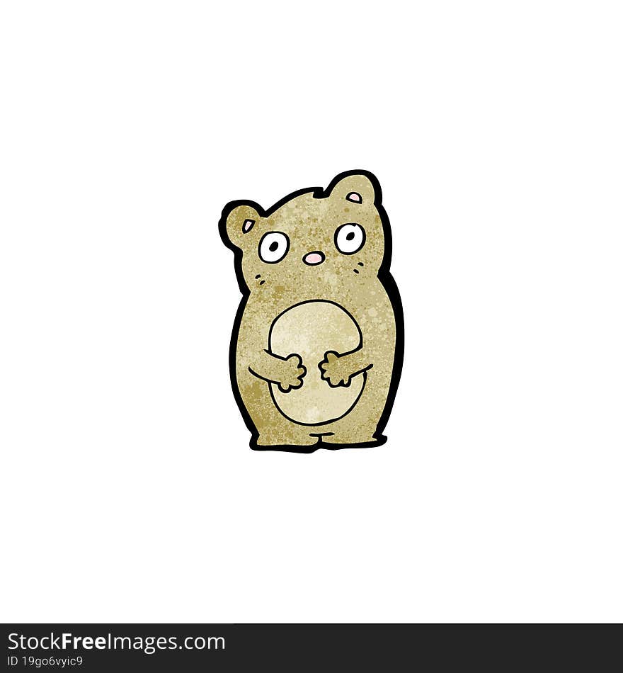 cartoon teddy bear