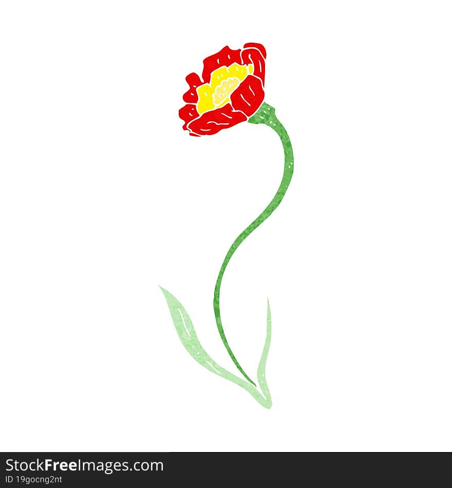 Cartoon Flower