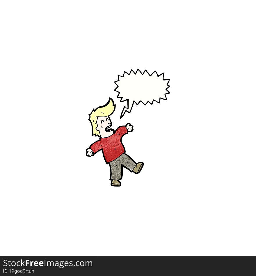 Fainting Man Cartoon