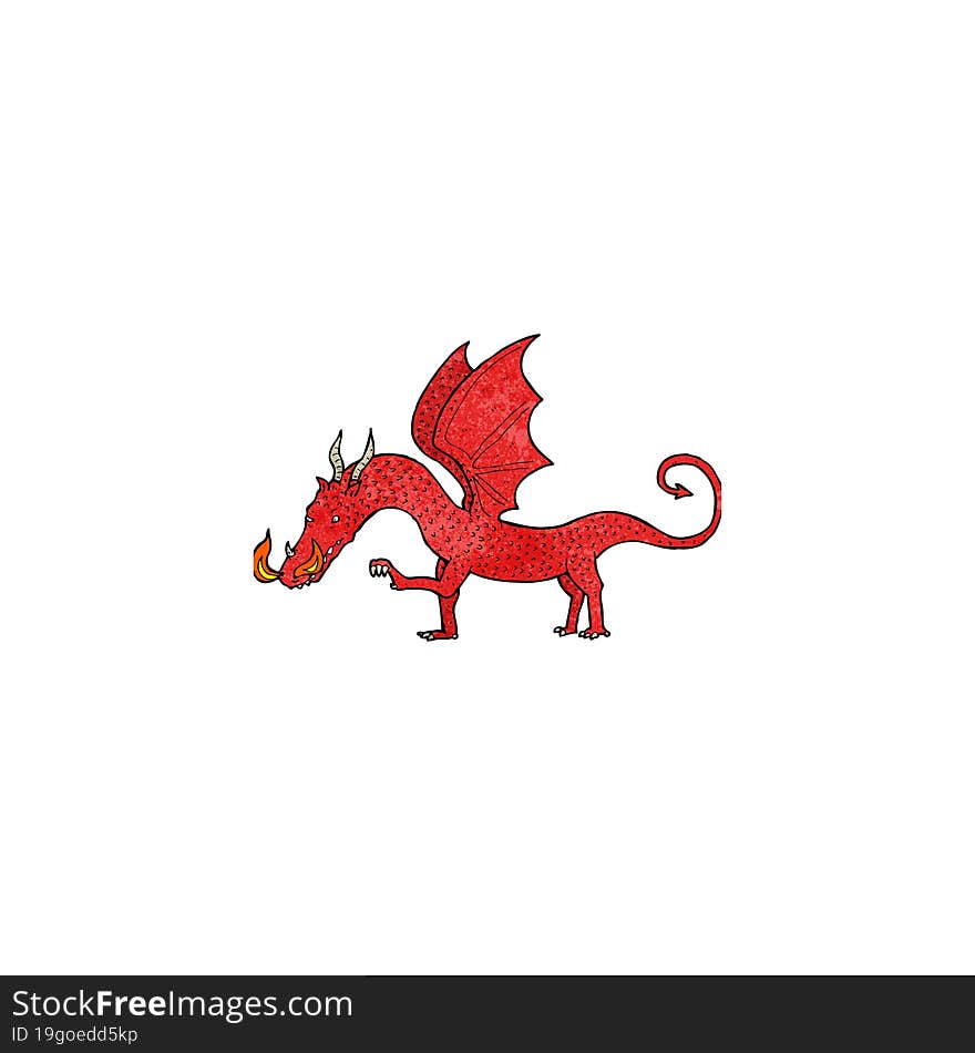 Cartoon Dragon