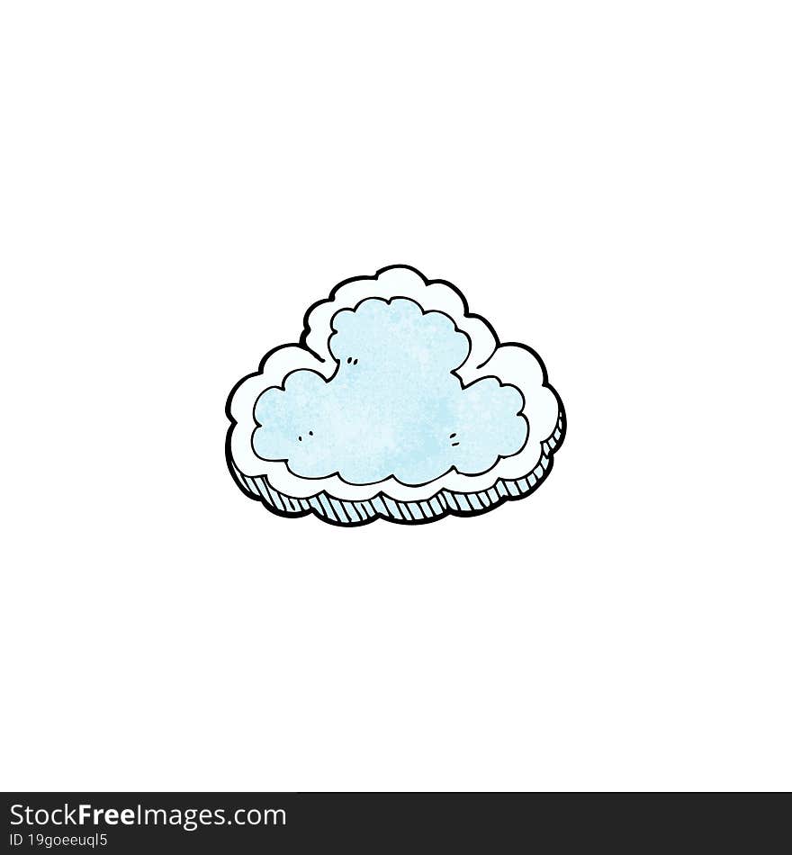 Cartoon Cloud Symbol