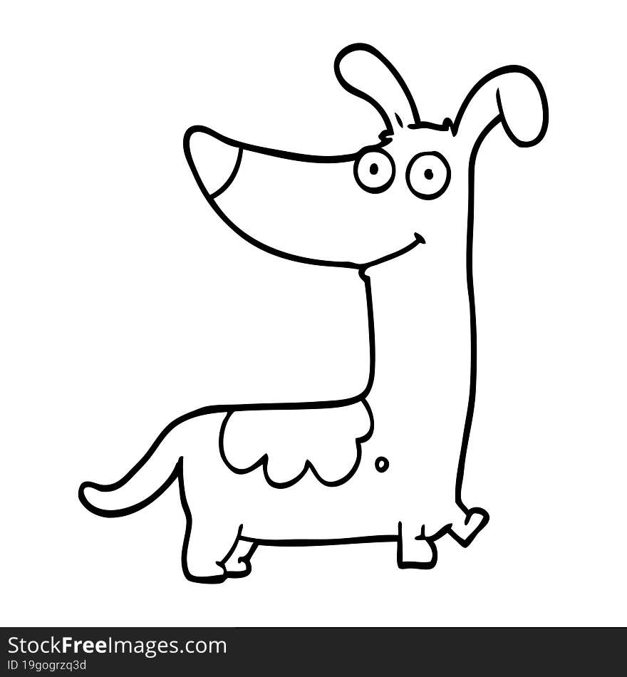 cartoon dog