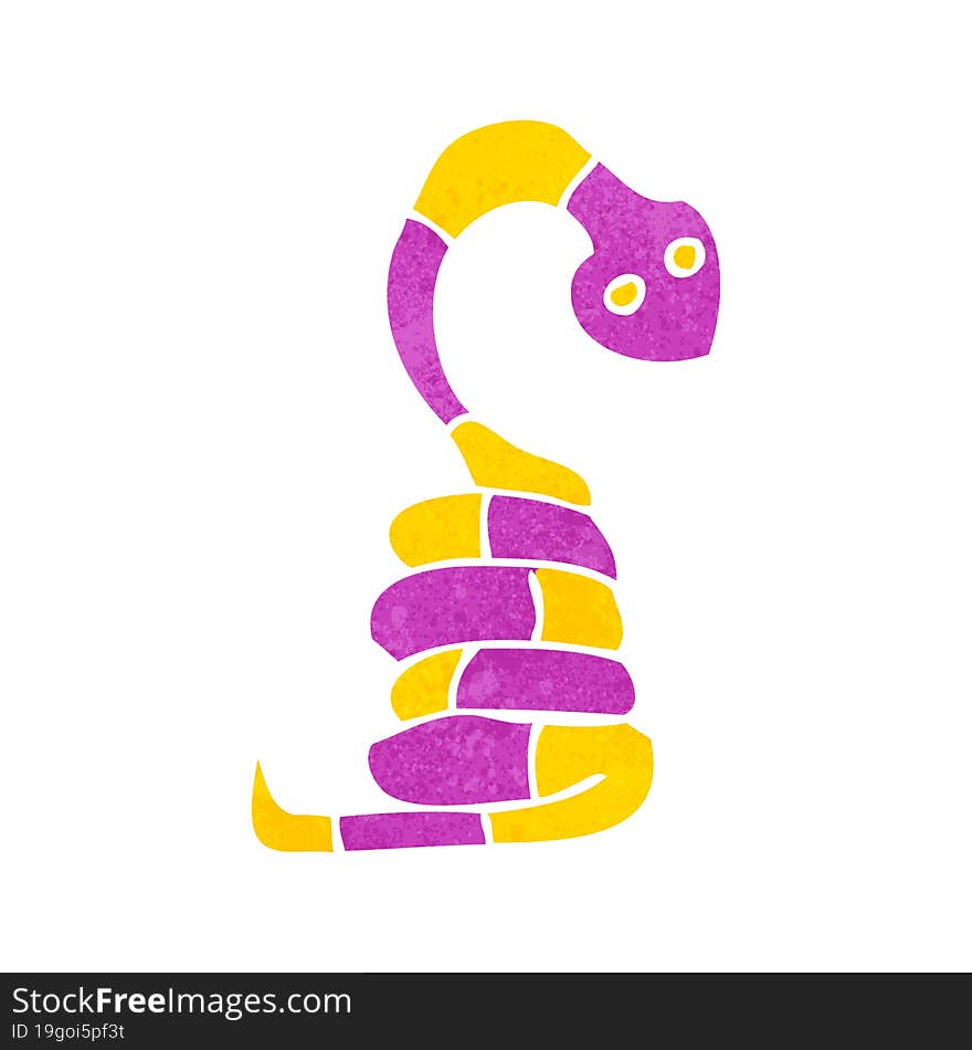 cartoon snake