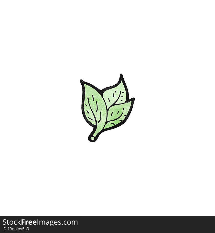 cartoon leaf