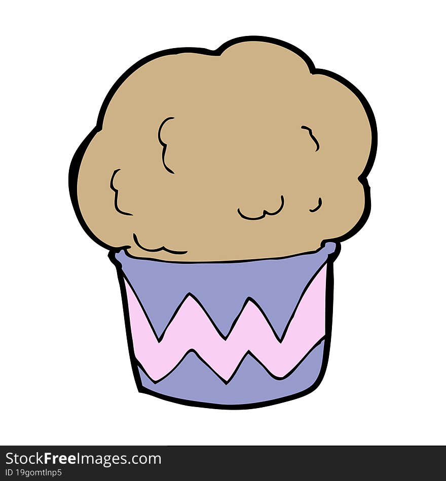 cartoon cupcake