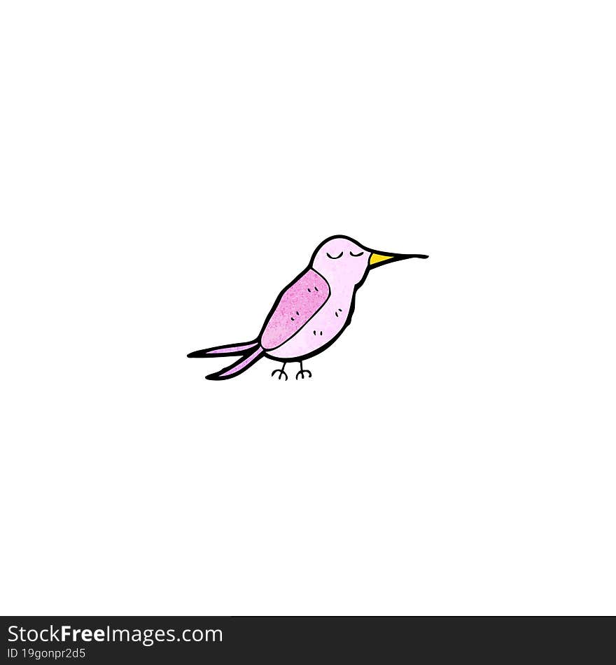 Cartoon Hummingbird