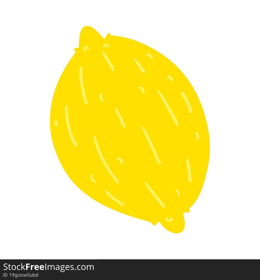 cartoon of a lemon