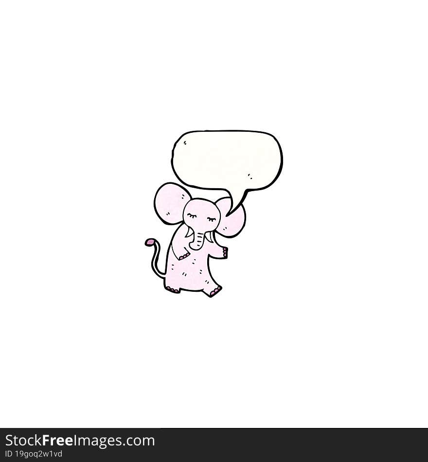 cartoon elephant