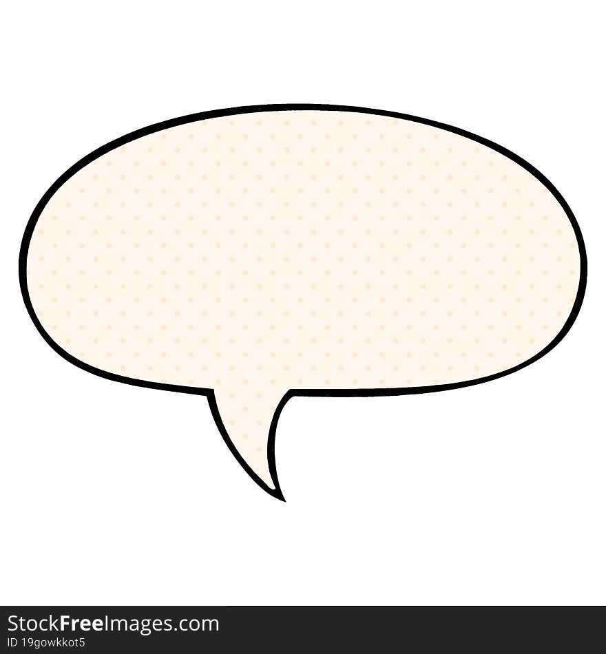 cartoon speech bubble in comic book style and speech bubble in comic book style