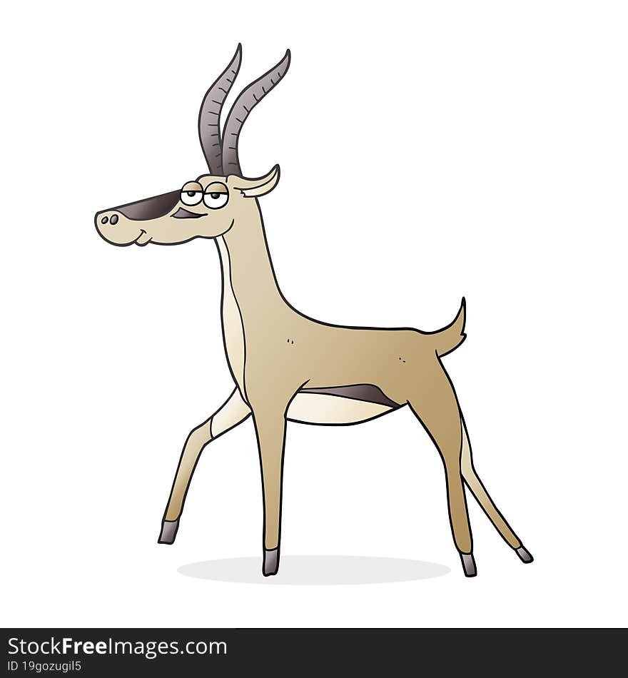 Cartoon Gazelle