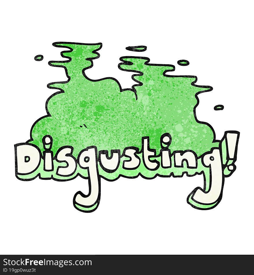 Disgusting Texture Cartoon