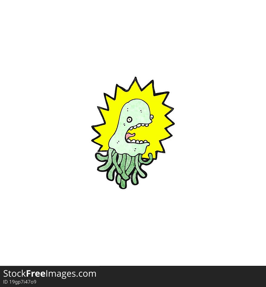 cartoon jellyfish